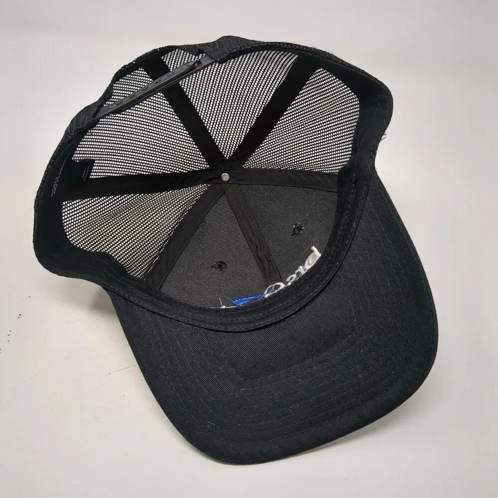 Boise Racquet and Swim Club Snapback Trucker Hat Black OSFA Mesh Back